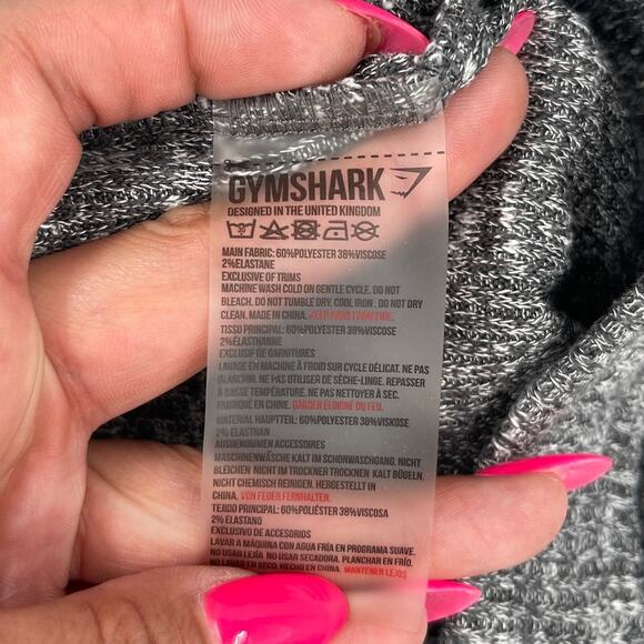 Gymshark Slounge Jogger/ Leggings Grey Size Small - Picture 9 of 9